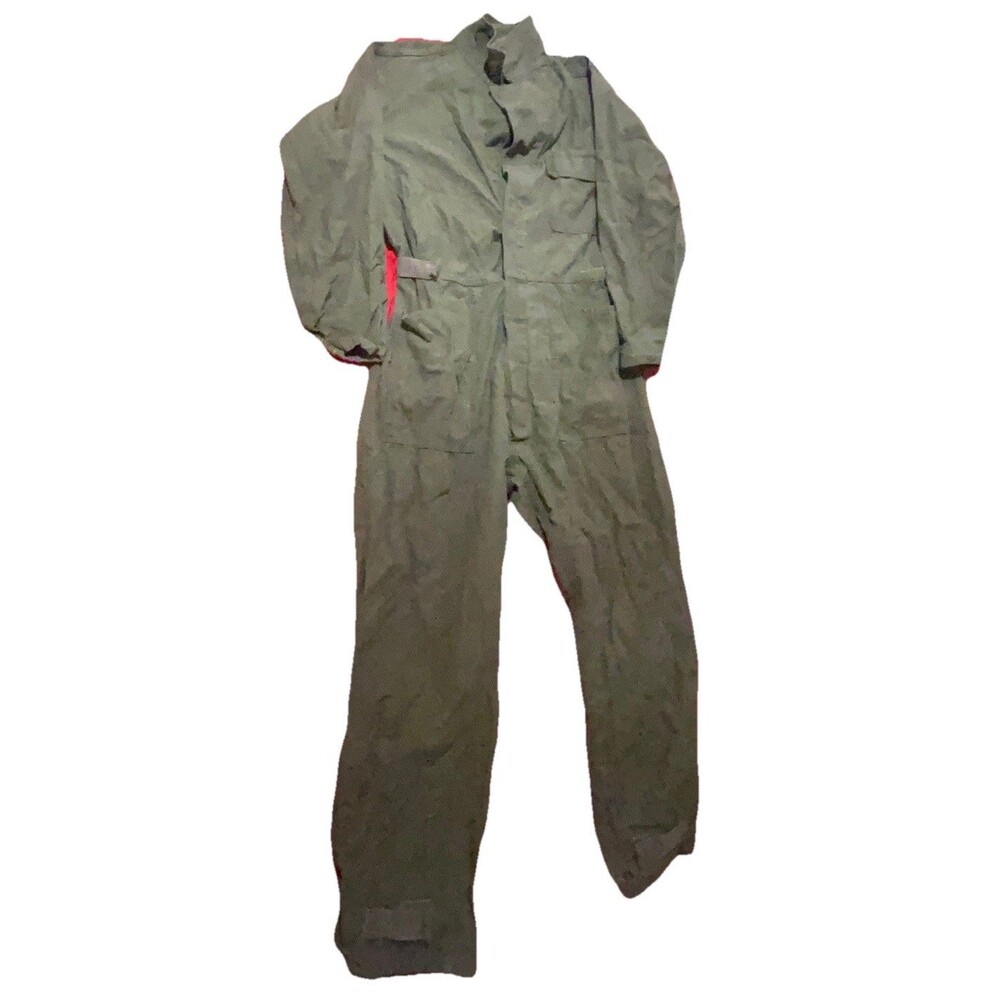 Vintage US Military Men's Cotton Sateen Coveralls